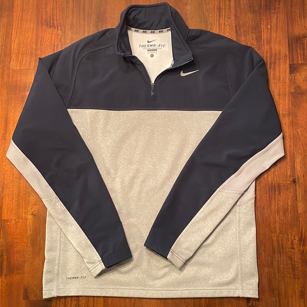 Nike Mens 1/4 Zip Pullover Size L